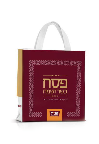 תמונה של שקית אלבד צבעונית ויוקרתית - ממותגת פסח