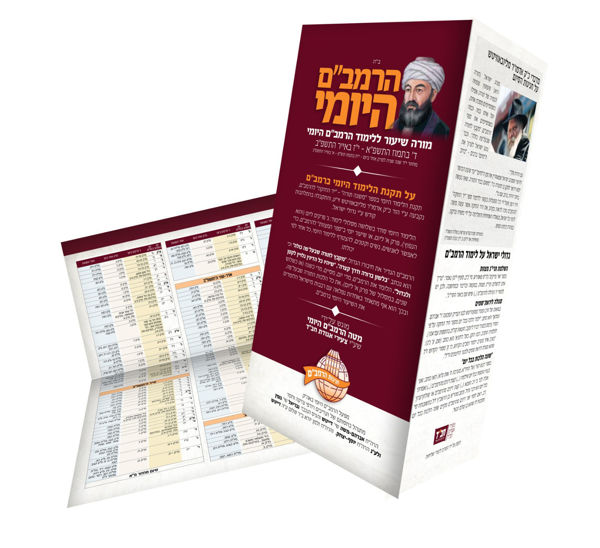 תמונה של מורה שיעור לרמב"ם - {מחזור מ"ה}