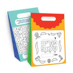 תמונה של יצירת משלוח מנות לילדים - {שקית נייר לצביעה}